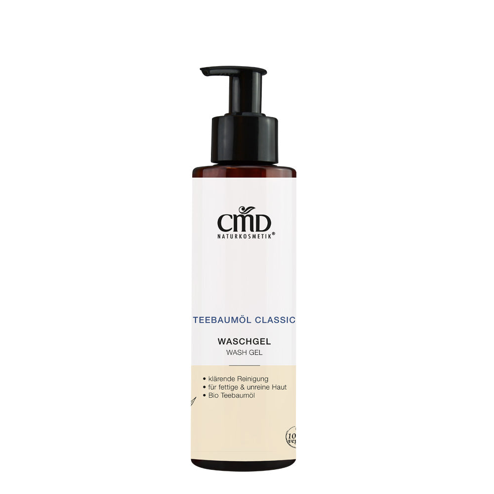 CMD Naturkosmetik - Tea Tree Oil Wash Gel - Refreshing Skin Cleanser 🌿✨