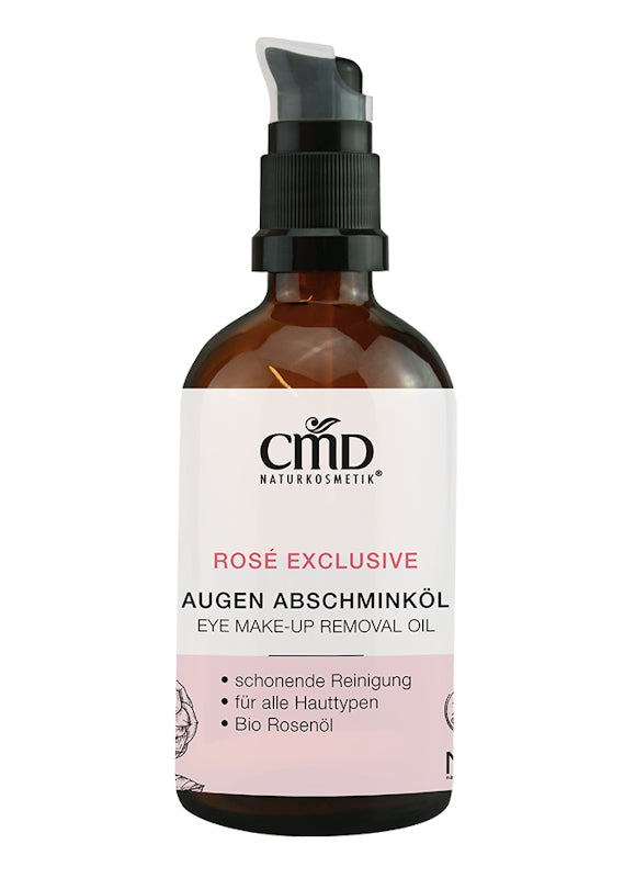 CMD Naturkosmetik - Rose Exclusive Eye Make-Up Removal Oil - Gentle Cleanser 🌿✨