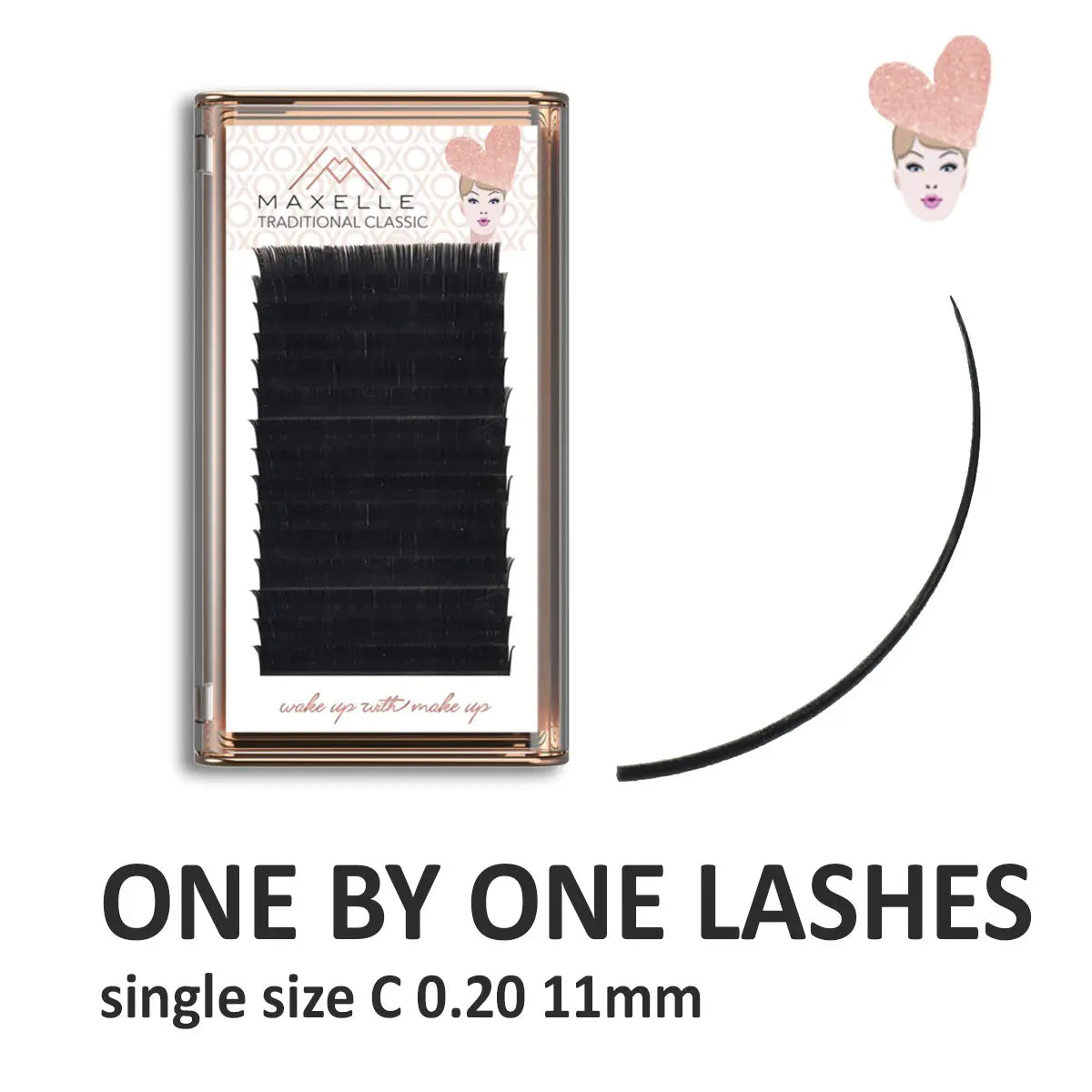 Extension ciglia in seta - C-CURL