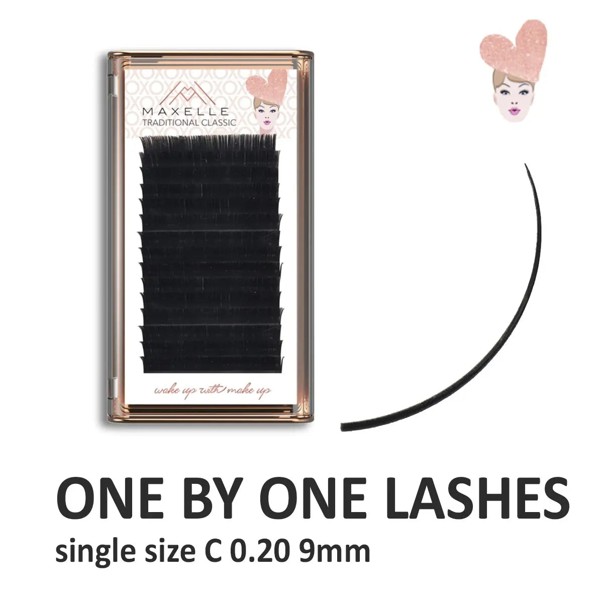 Extension ciglia in seta - C-CURL