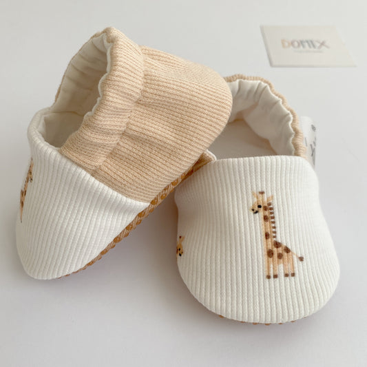 Giraffe Jersey Slippers