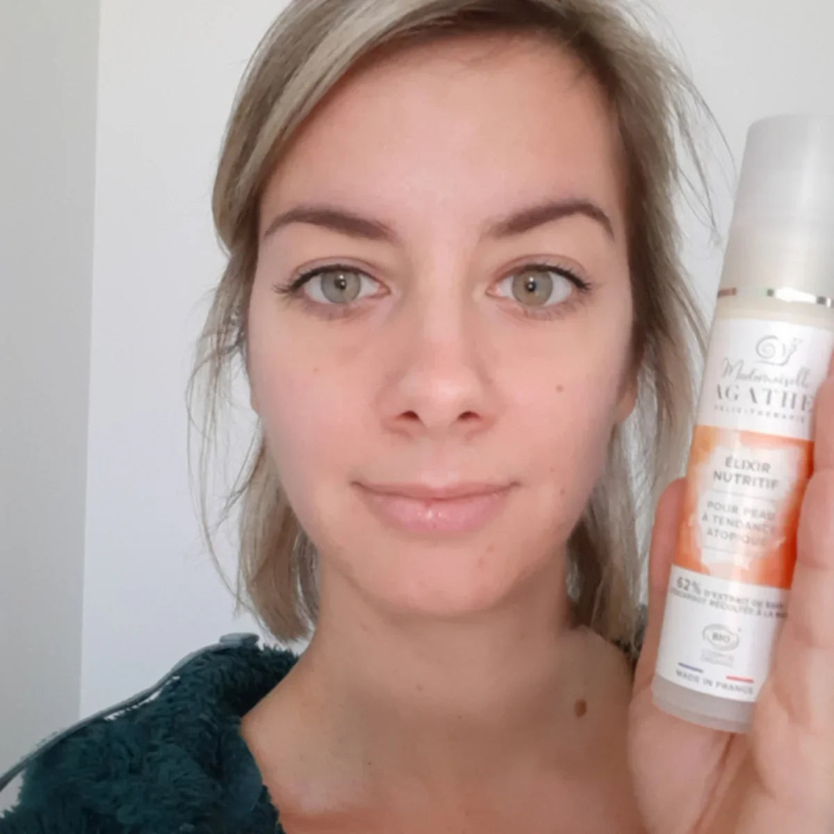 Crème élixir nutritif à la bave d'escargot bio - apaisante & protectrice - Mademoiselle Agathe