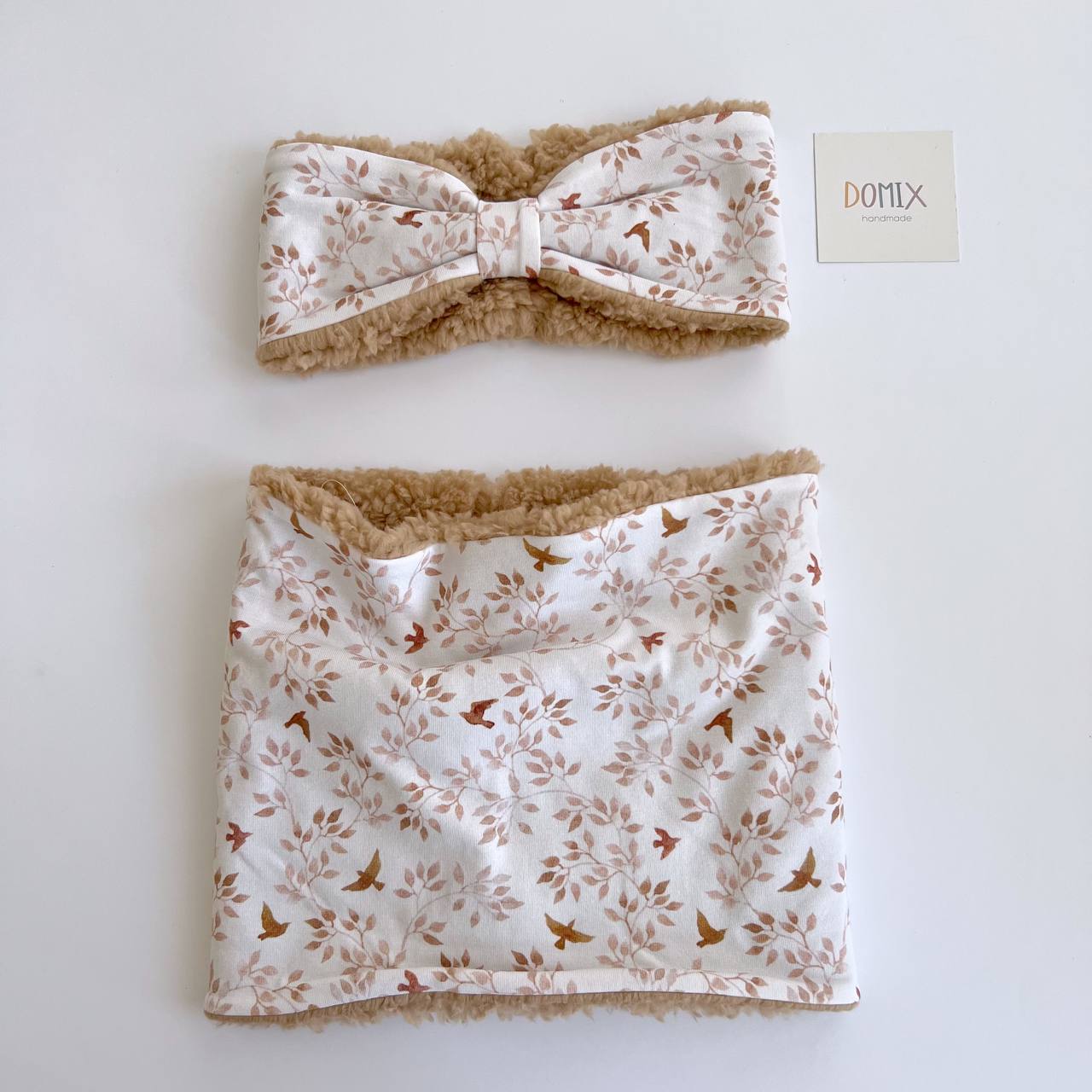 Baby Girl Headband – Floral & Cozy Fleece