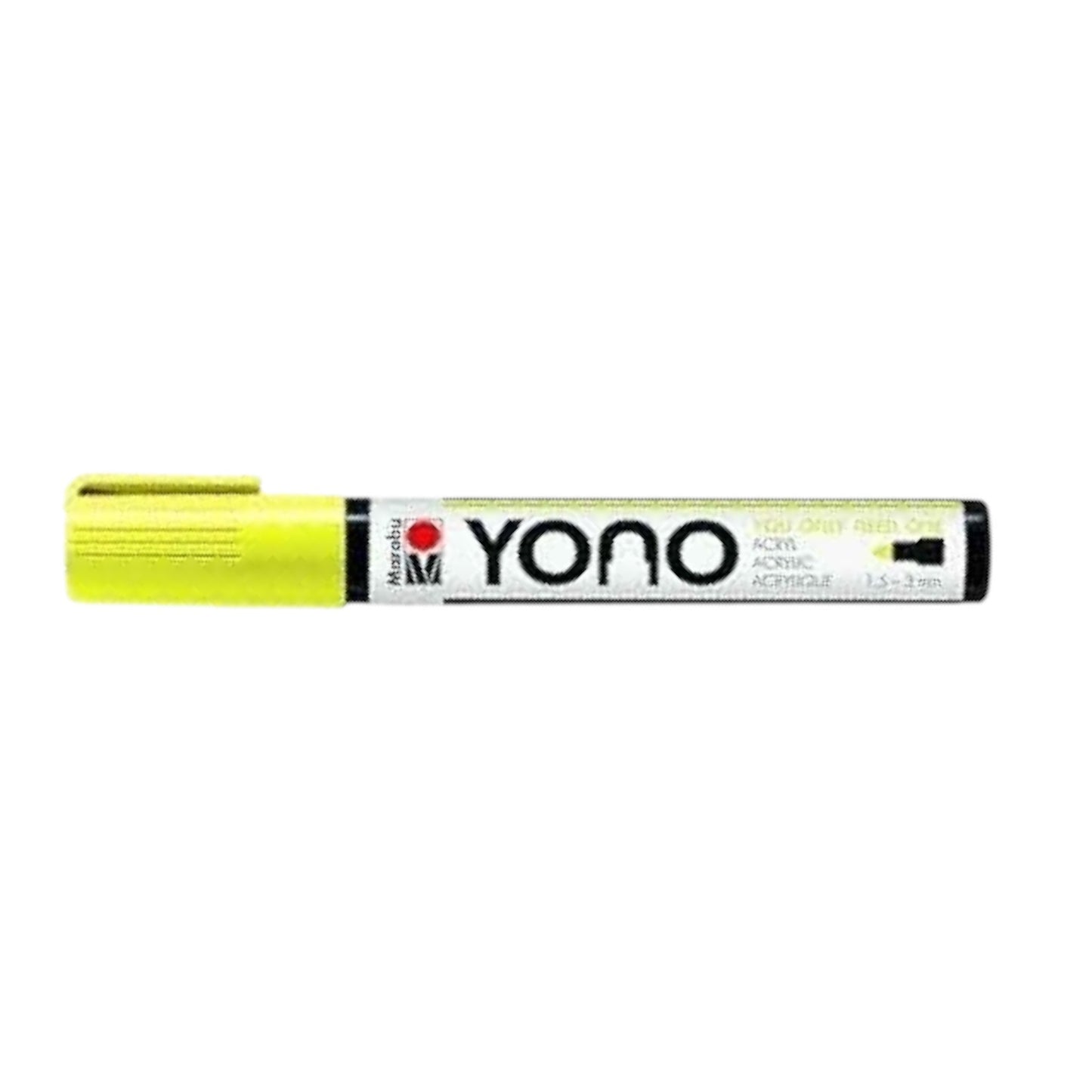 Acrylmarker YONO 1.5 - 3 mm Neon Gelb