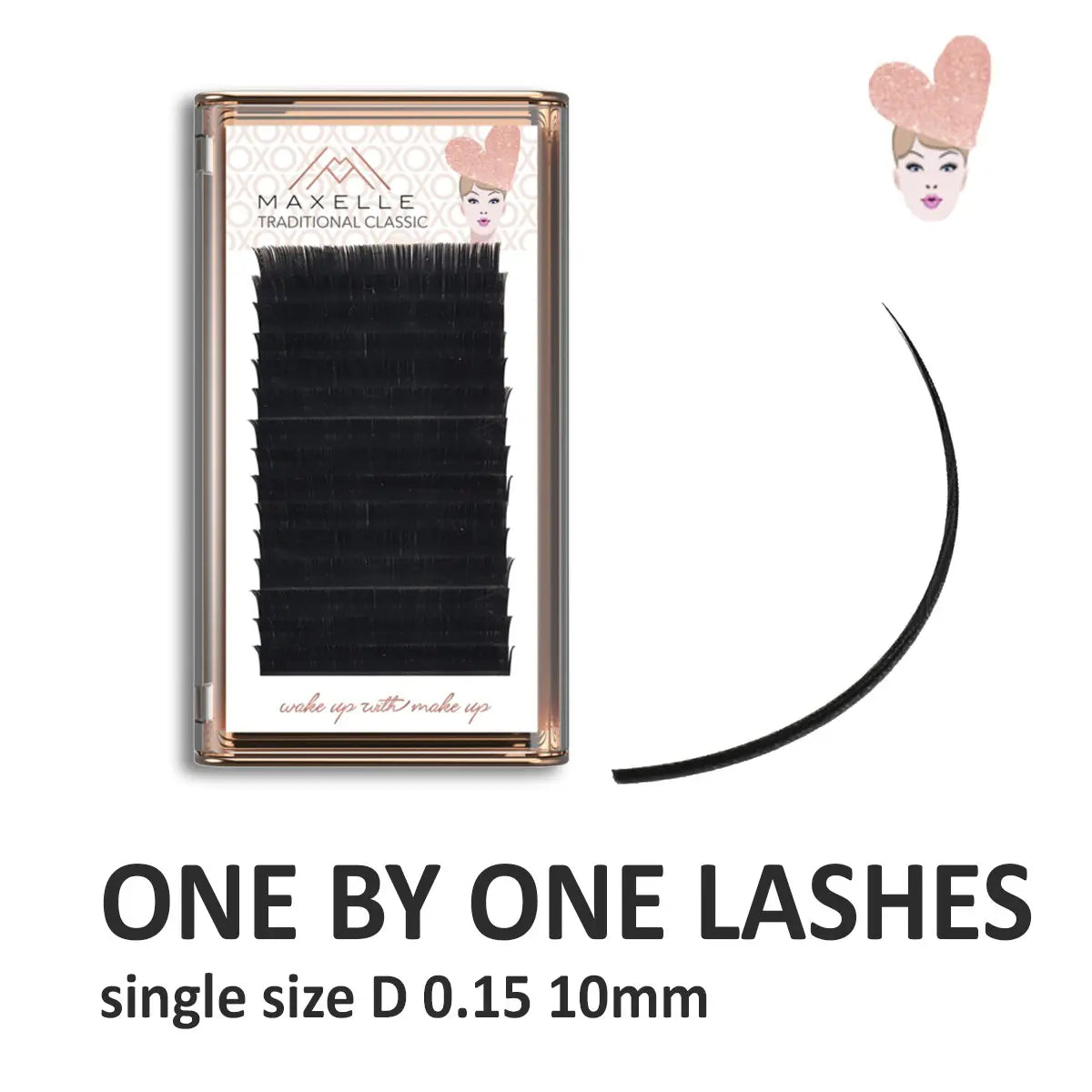 Extension ciglia in seta - D-CURL