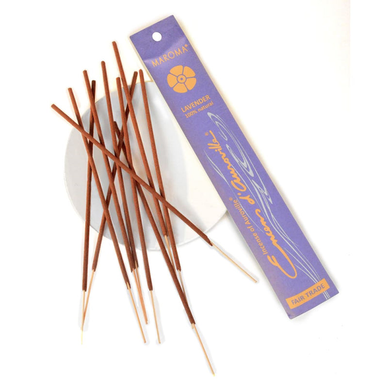 Maroma - Lavender Incense Sticks - Pure Relaxation 🌿🕯️