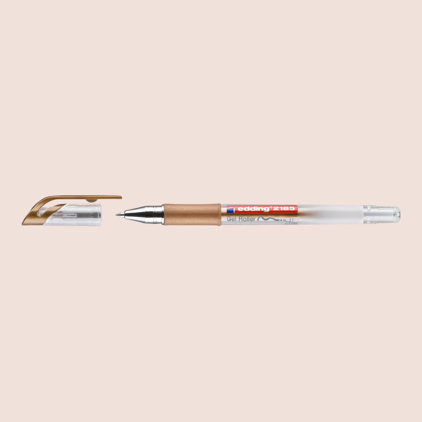 Edding 2185 Gelroller – Kupfer Metallic, Rollerspitze 0,7 mm