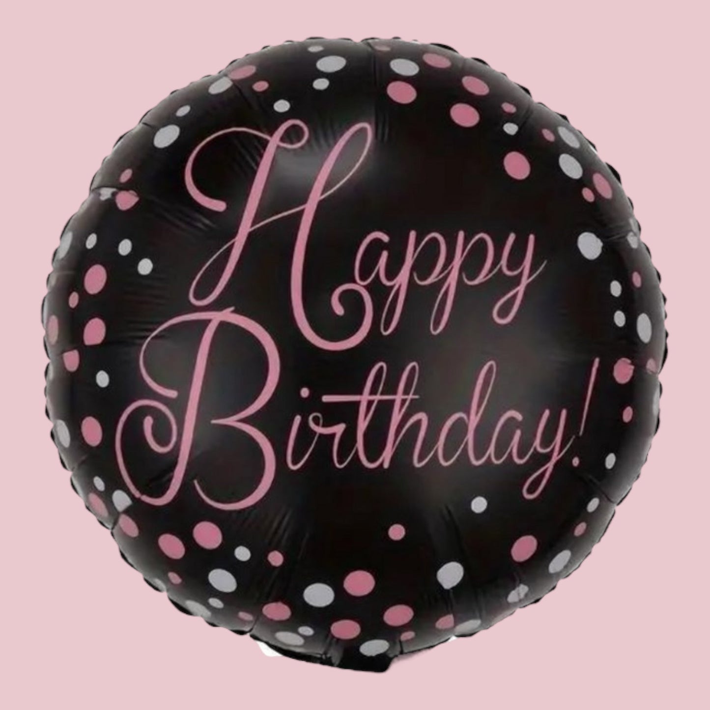 Folienballon Rund Happy Birthday 45cm