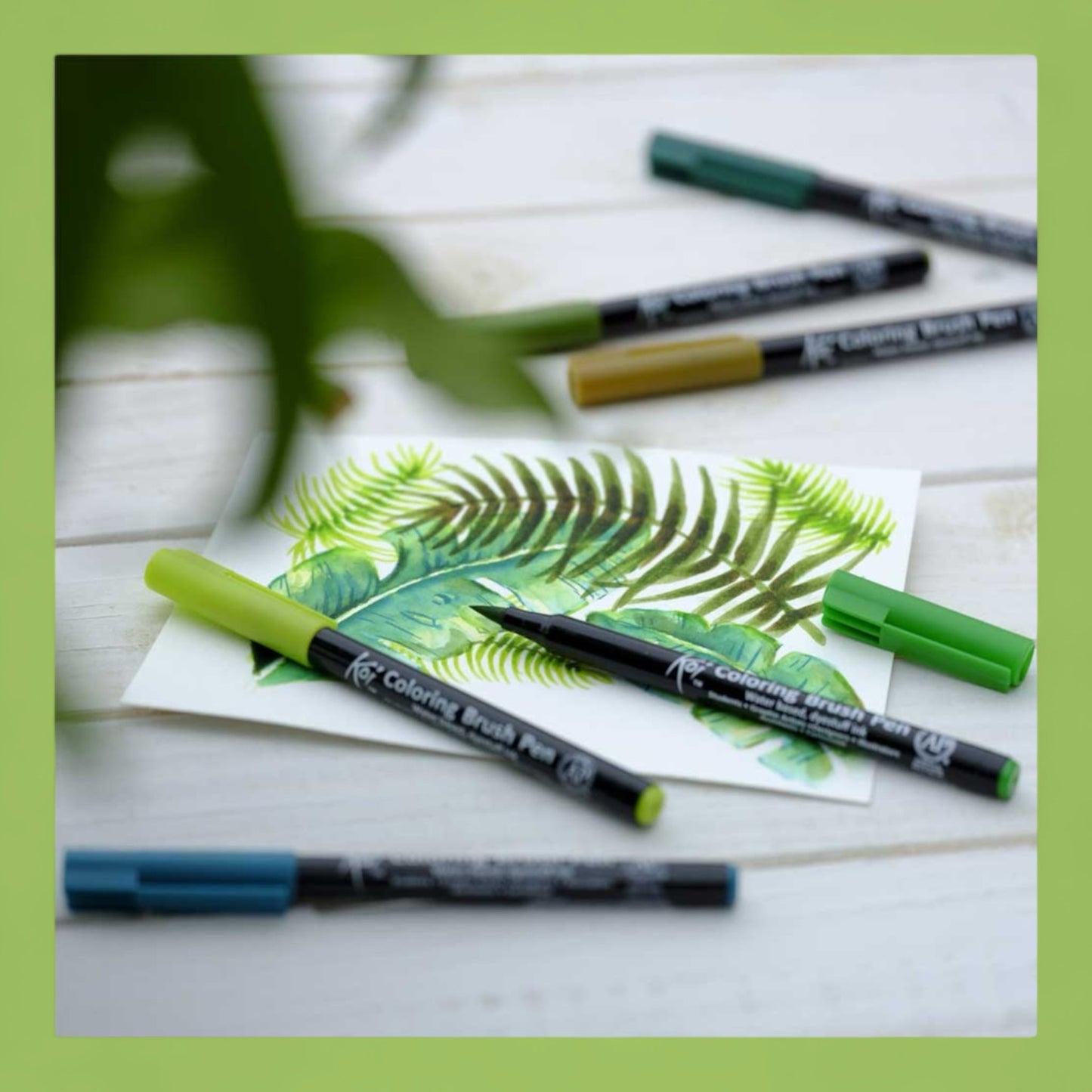 Sakura Koi Coloring Brush Pen Set, 24 Farben