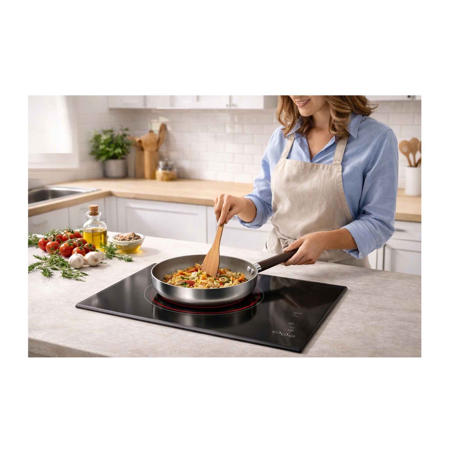 CF5030-Doppel XL Brotdose Besteck Verstellbare Fächer Lunchbox Schule Büro Bentobox