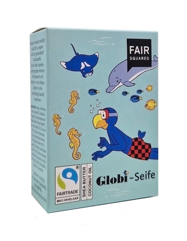 FAIR SQUARED - Globi Soap 80g - Vegan Body Care 🌿🧼