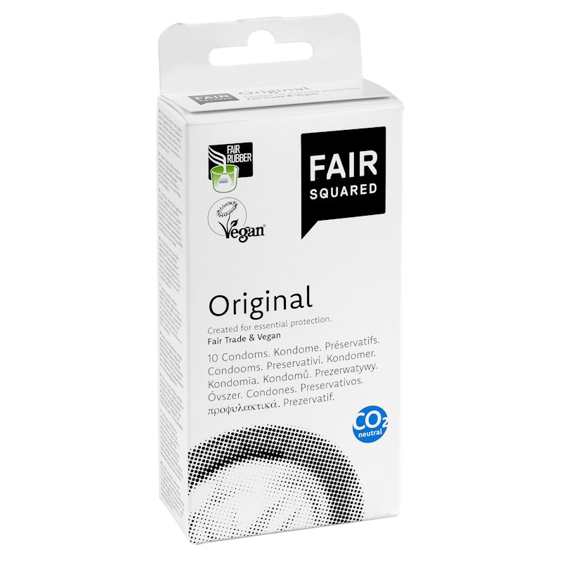 FAIR SQUARED - Original Condoms - Vegan & Fair Trade 🌿❤️