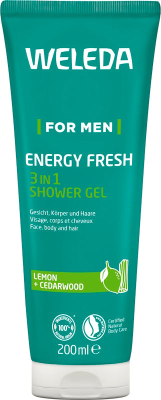 WELEDA For Men Duschgel EnergyFresh 3in1