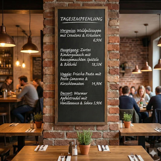 "InspiraBoard" Wandkreidetafel 80x180cm, Indoor