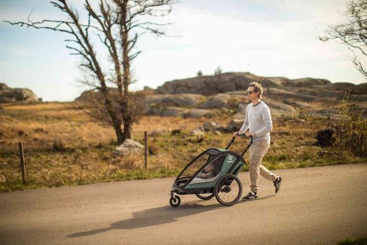 HAMAX - Cocoon ONE Bike Trailer/Stroller - Explore in Style! 🚴♂️🛒