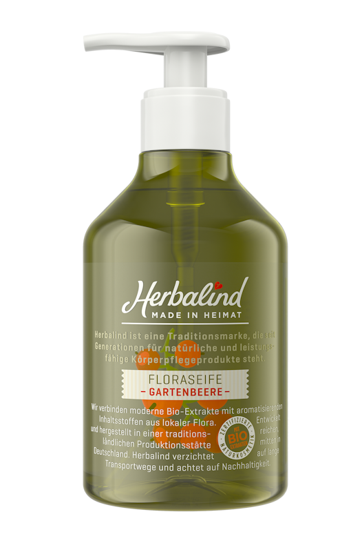 HERBALIND - Liquid Flora Soap Garden Berry - Vegan Freshness 🌿✨