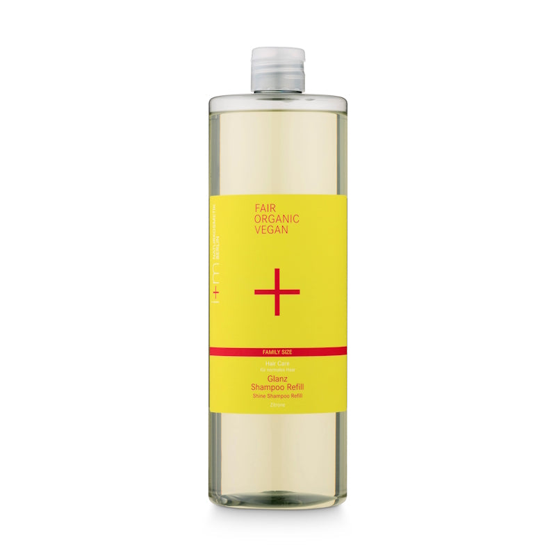 I+M - Hair Care Shine Shampoo Lemon 1L - Organic & Vegan 🌿✨