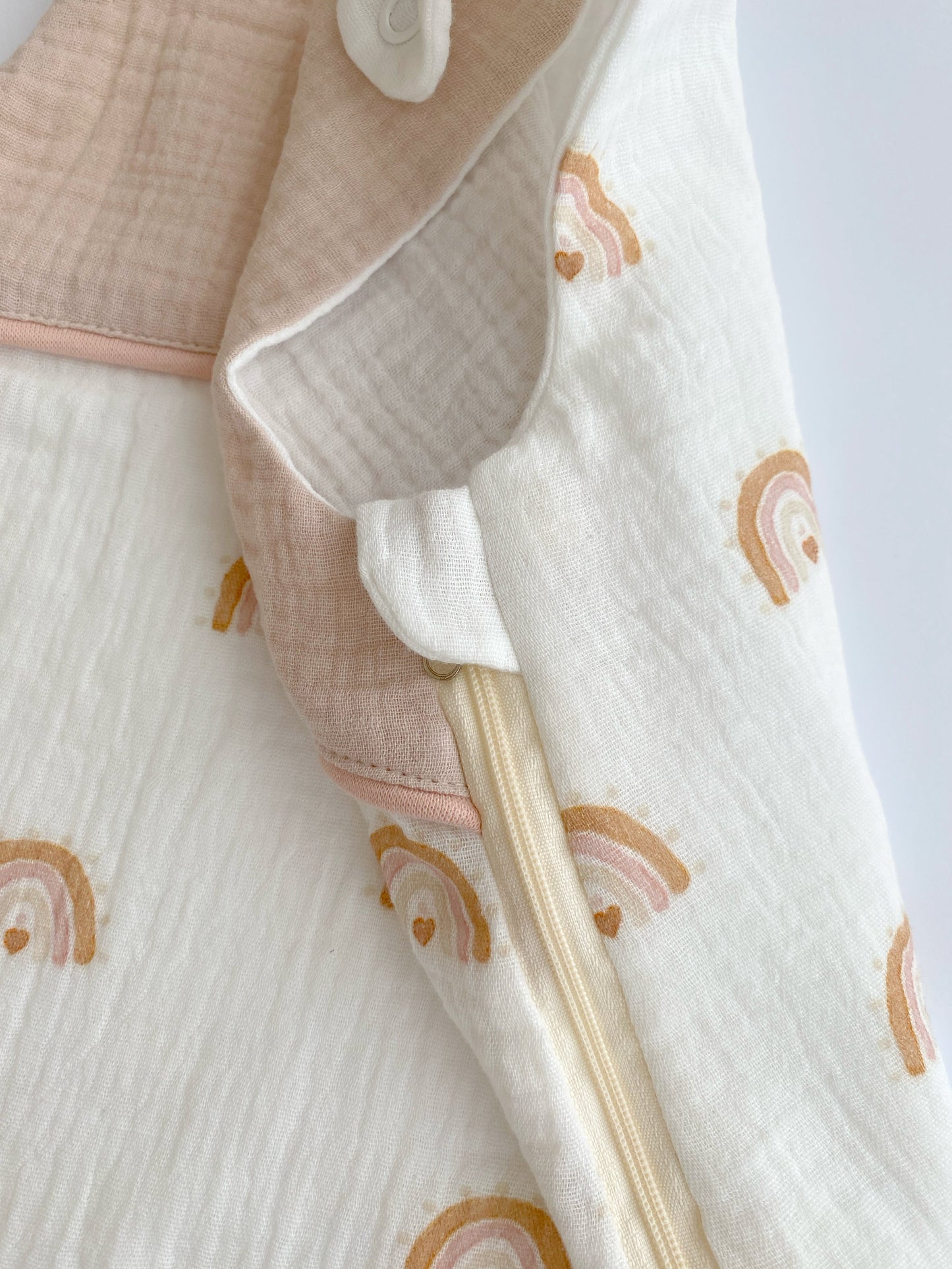 Muslin baby sleeping bag