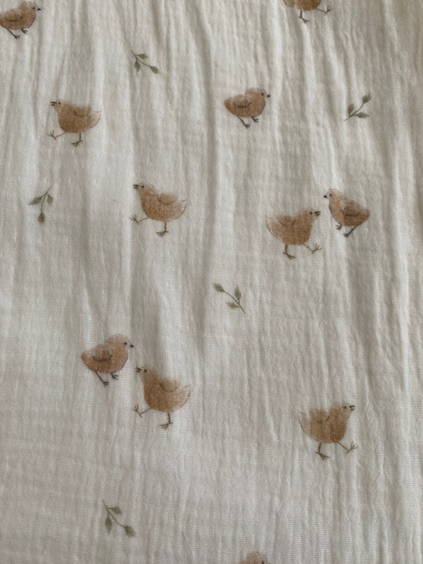 Muslin baby sleeping bag