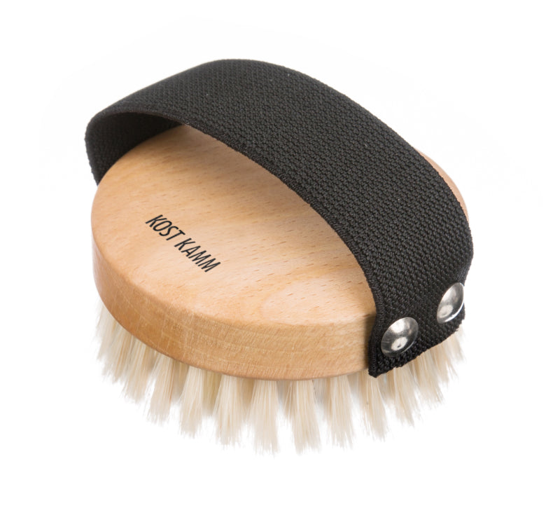 Kostkamm - Round Beech Massage Brush - Natural Relaxation đżâ¨