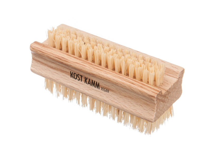 Kostkamm - Natural Beech Hand Brush - Classic Design & Vegan đżâ¨