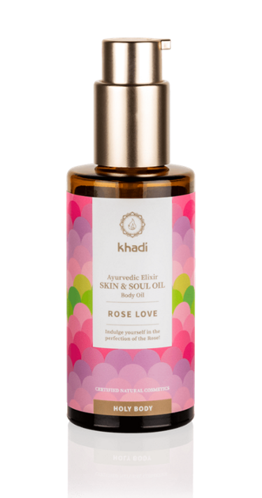 Khadi - Ayurvedic Elixir Skin & Soul Oil Rose Love - Indulge Your Skin 🌹✨