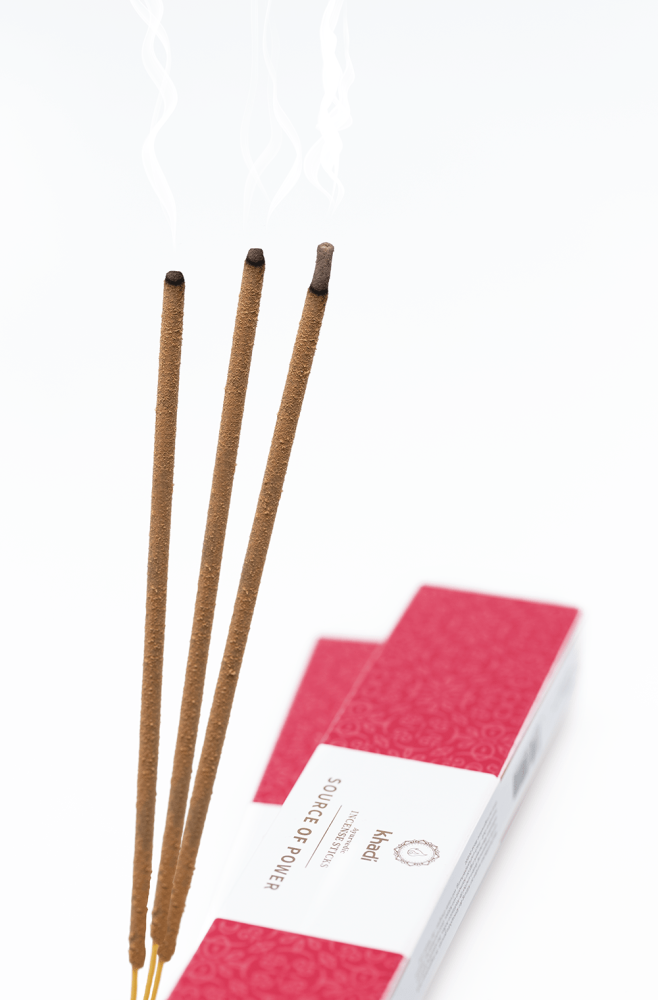 Khadi - Source of Power Incense Sticks - Energize Your Space đżâ¨