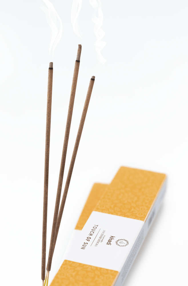 Khadi - Touch of Sun Incense Sticks - Relax and Refresh đâ¨