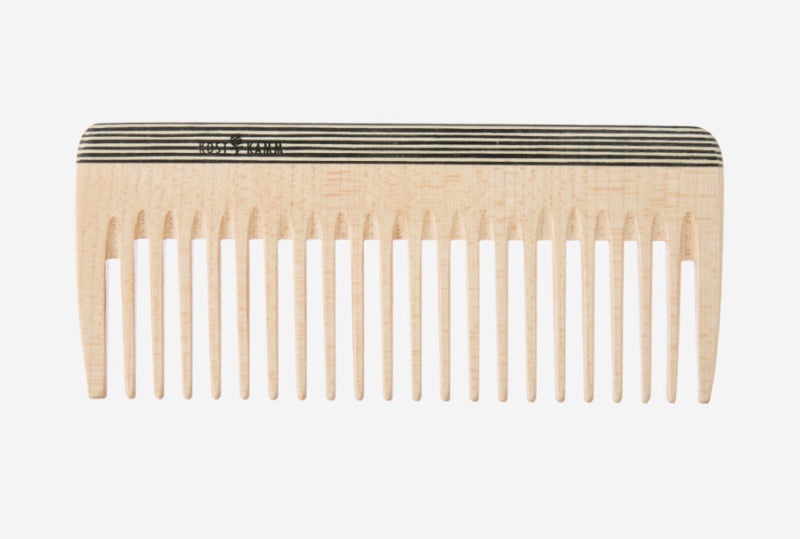 Kostkamm - Wooden Highlights Comb - Extra Large & Colorful đ