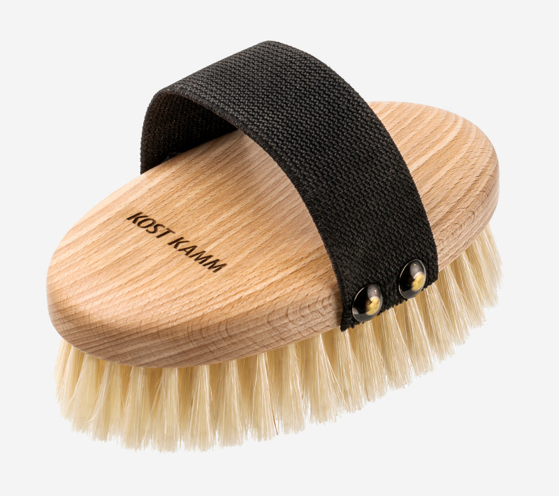 Kostkamm - Wooden Oval Massage Brush - Natural Care 🌿✨