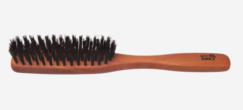 Kostkamm - Pearwood Hairbrush - Sleek & Natural 🌿💁♀️
