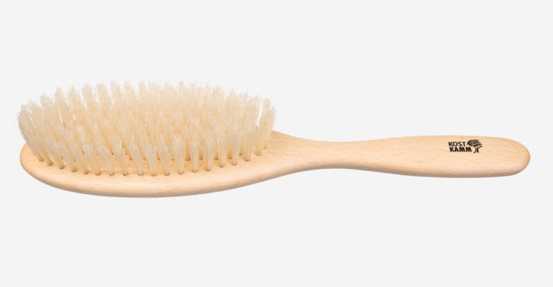 Kostkamm - Beechwood Hair Brush - Natural Bristle Elegance đżâ¨