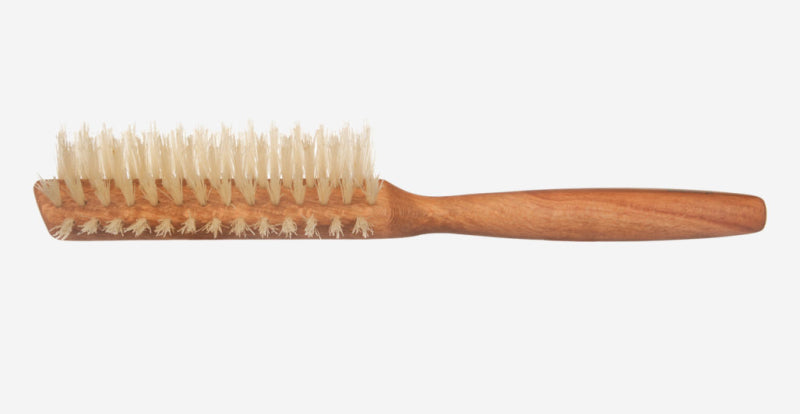 Kostkamm - Wooden Hairbrush Half Round - Natural Beauty đż