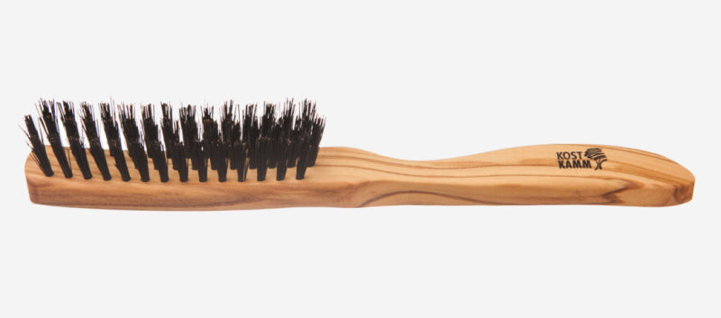 Kostkamm - Olive Wood Hair Brush - Luxurious Natural Shine 🌟