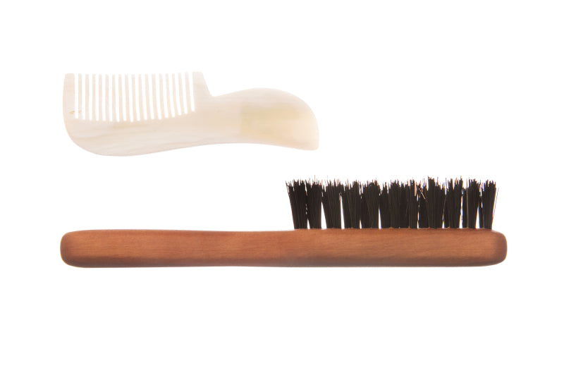 Kostkamm - Beard Care Set - Premium Brush and Comb Set đ§â¨
