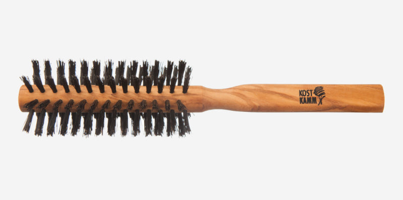 Kostkamm - Olive Wood Hairbrush, 47mm - Style with Elegance đ