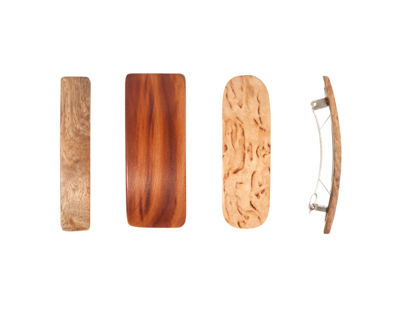 Kostkamm - Hair Clip 6cm - Elegant Wooden Design ✨