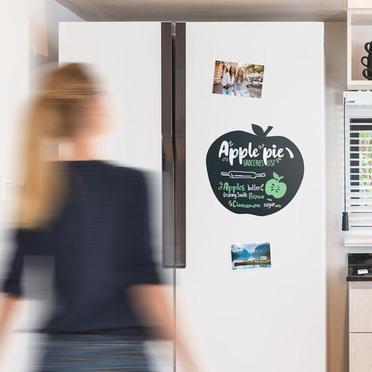 Securit® Wandkreidetafel Silhouette Apfel, 32x29cm