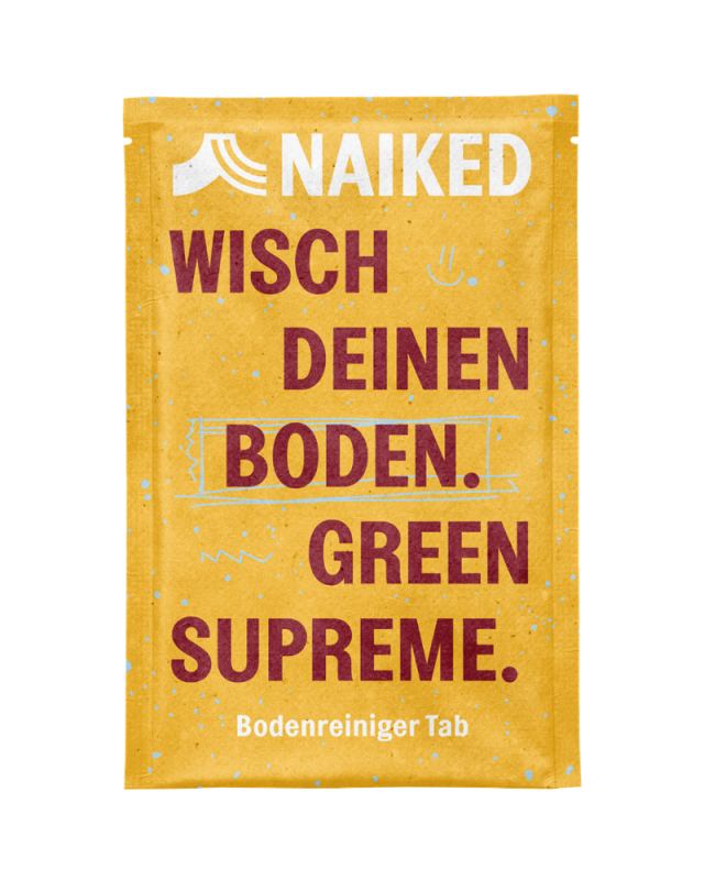 Naiked - Floor Cleaning Tab - Eco-Friendly Sparkle ✨🌿
