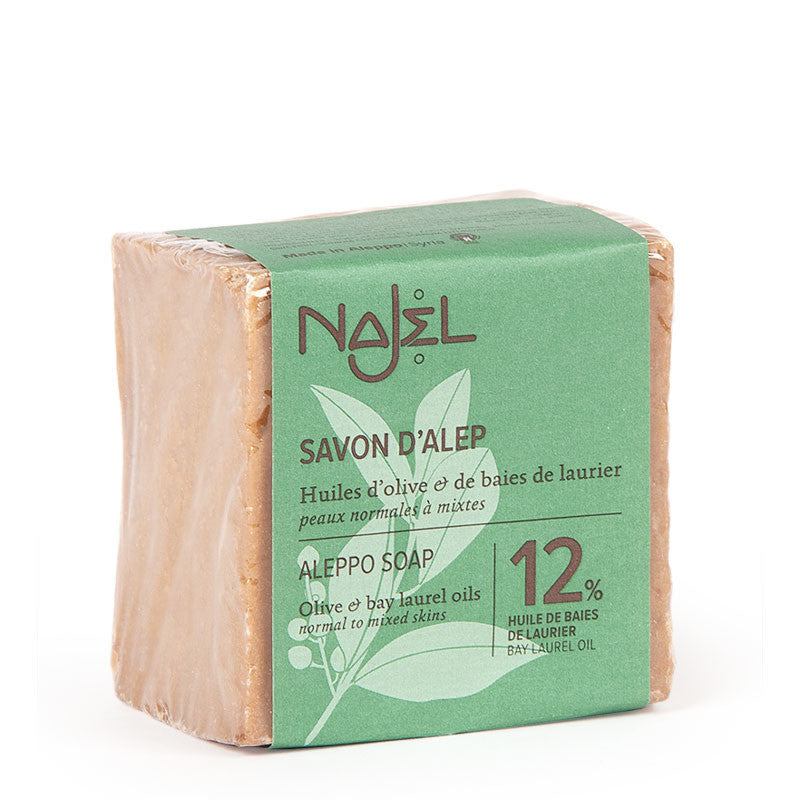 Najel - Aleppo Soap with 12% Bay Laurel Oil - Experience Pure Luxury in Every Wash 🌿🧼