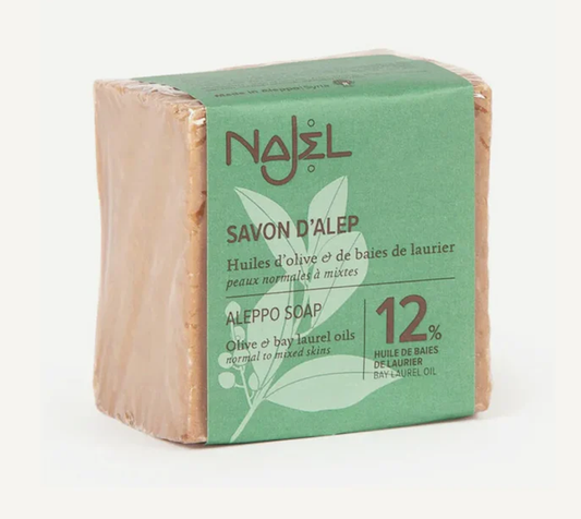Najel - Aleppo Soap with 12% Bay Laurel Oil - Pamper Your Skin Naturally 🌿💧