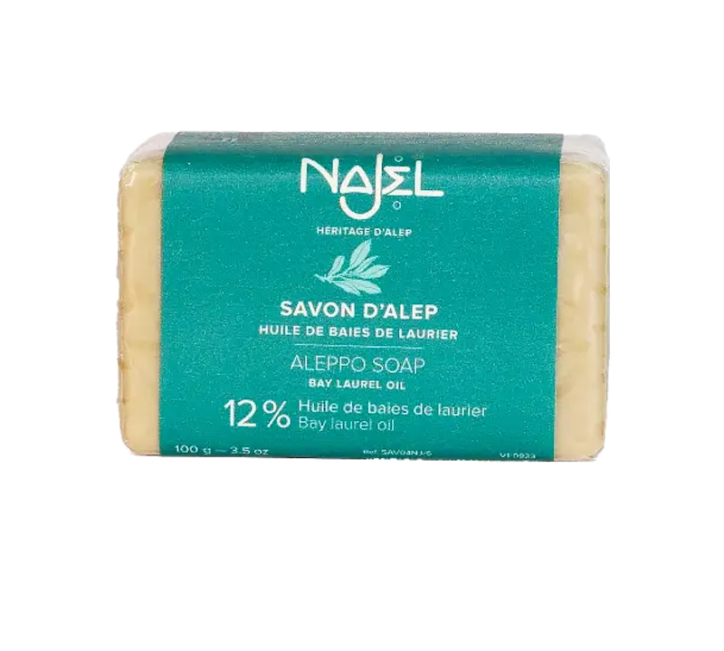 Najel - Aleppo Soap with 12% Bay Laurel Oil - Pamper Your Skin Naturally đżđ§