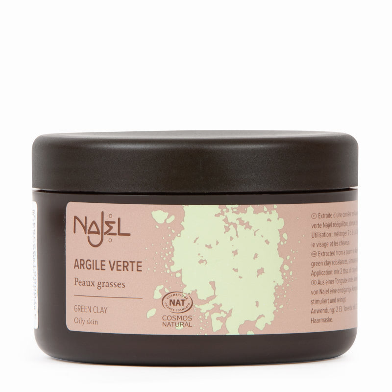 Najel - Green Clay Face Mask - Pamper Your Skin Naturally 🌿✨