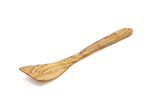 Olive wood spatula, baking and cooking turner