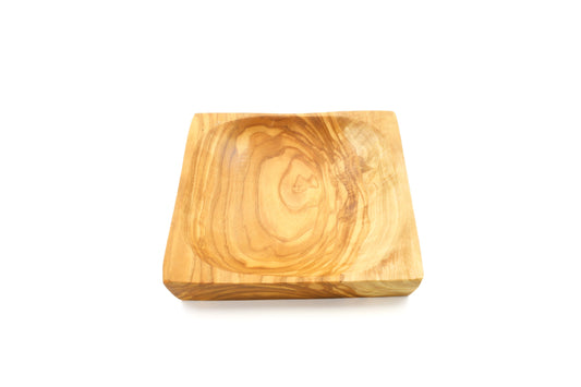 Olive wood square plates, rectangular dishes