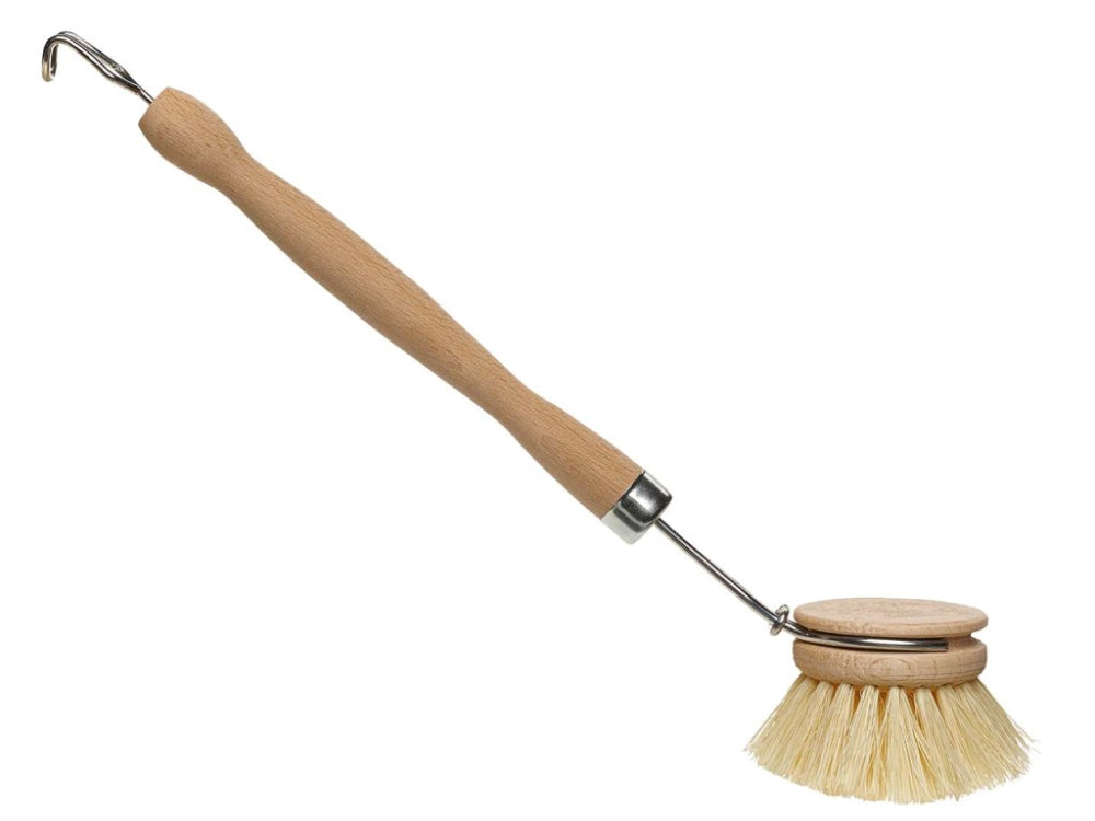 MEMO - Wooden Dish Brush with Handle - Eco-Friendly Cleaning Brush đżâ¨