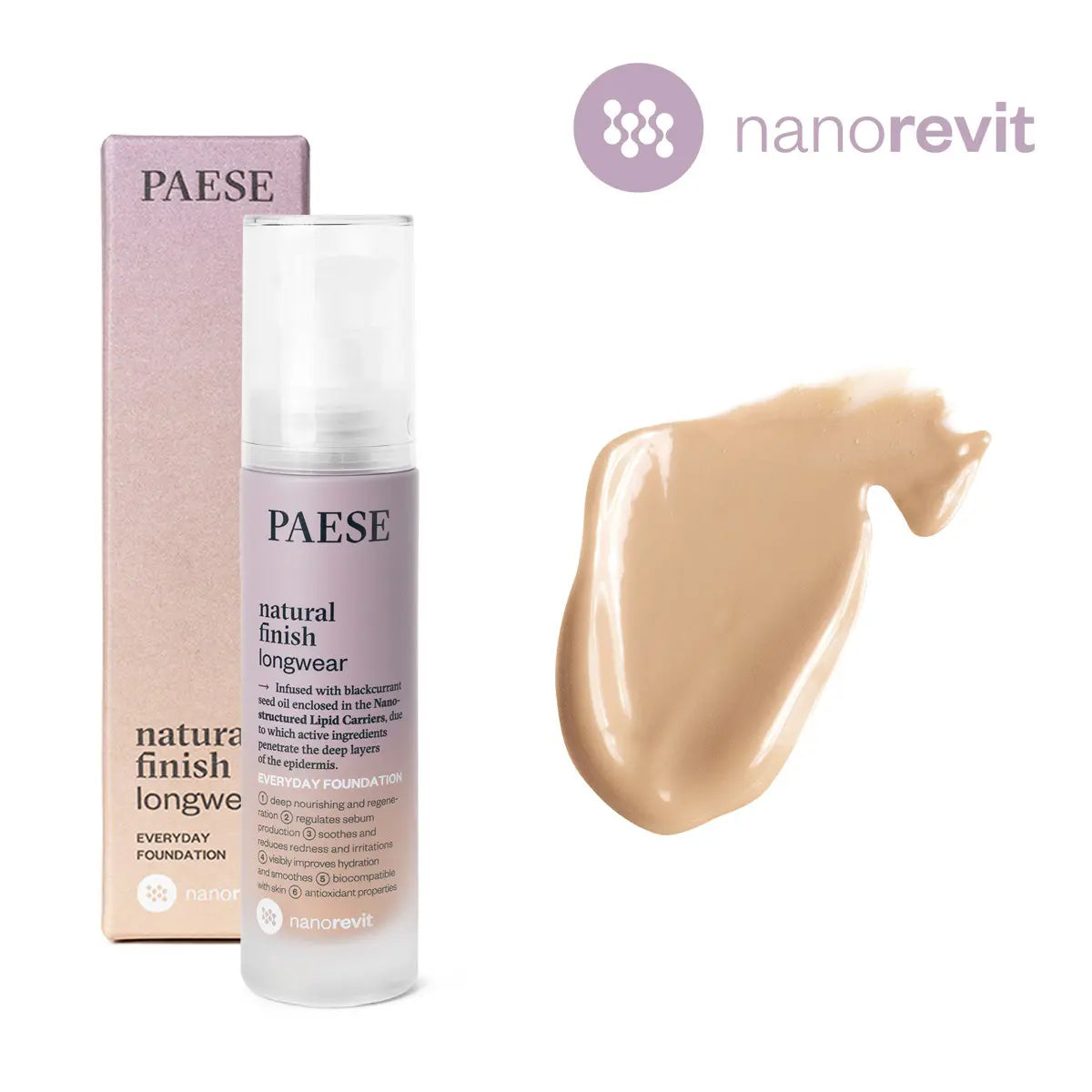 Nanorevit Natural Finish Longwear - porcelain