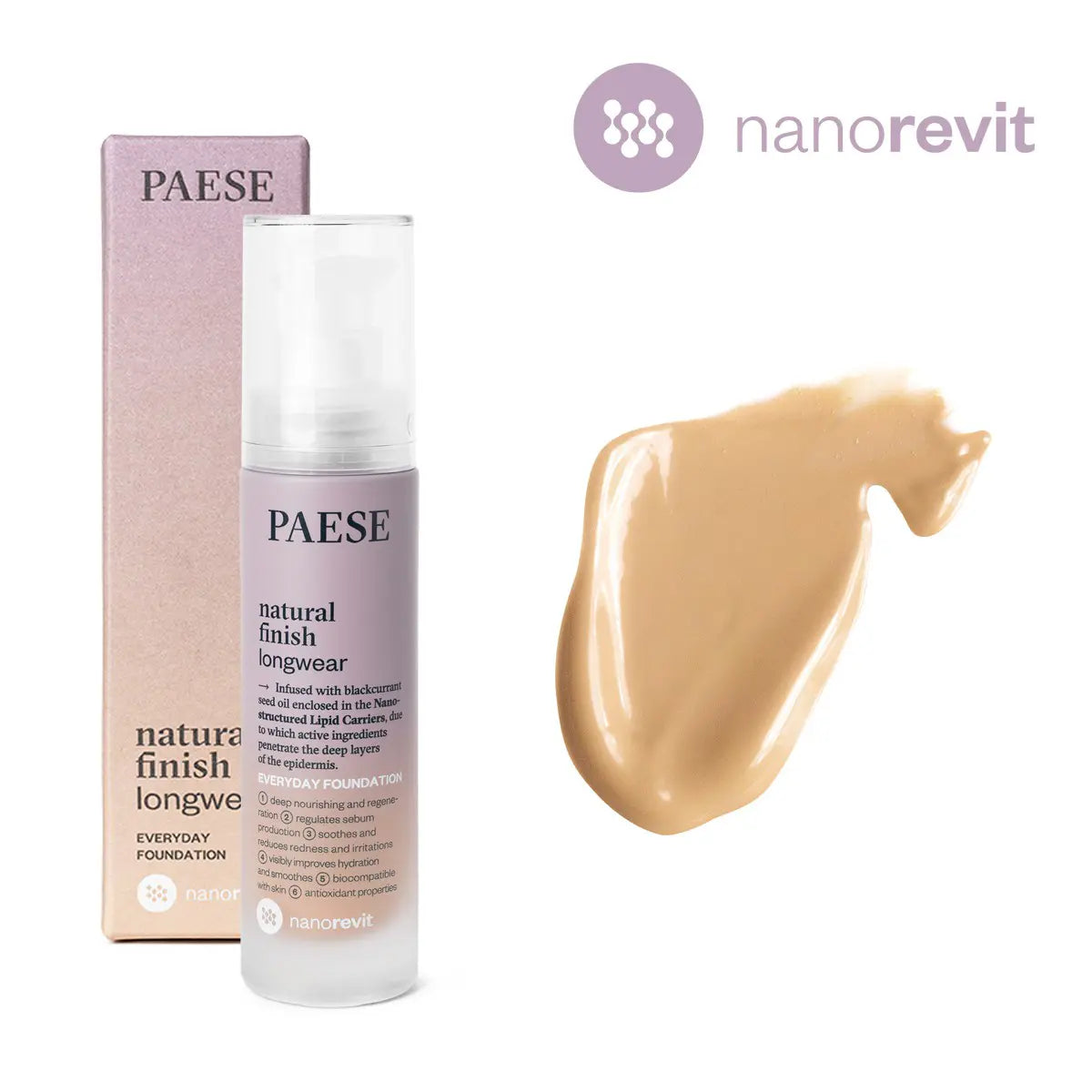 Nanorevit Natural Finish Longwear - sand