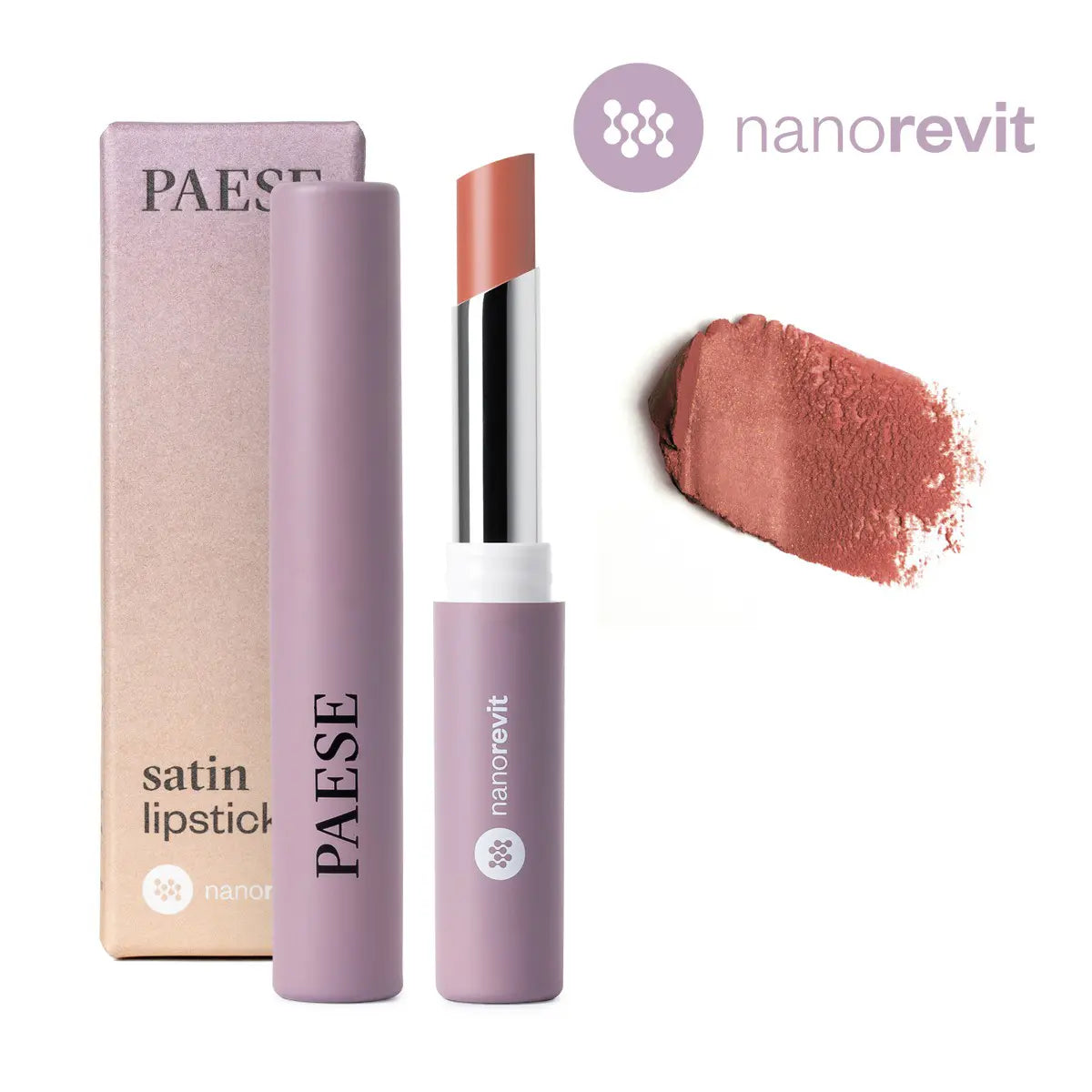 Nanorevit Satin Lipstick - nude