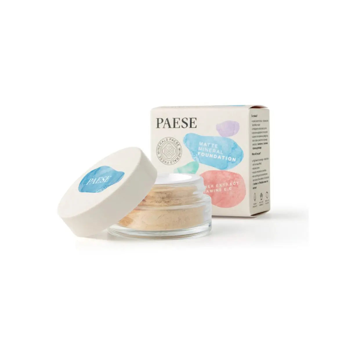 Fondotinta minerale opaco 102W naturale